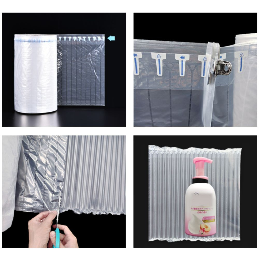 Inflatable Air Column Air Bubble Wrap Tube Protective Packaging Wrap