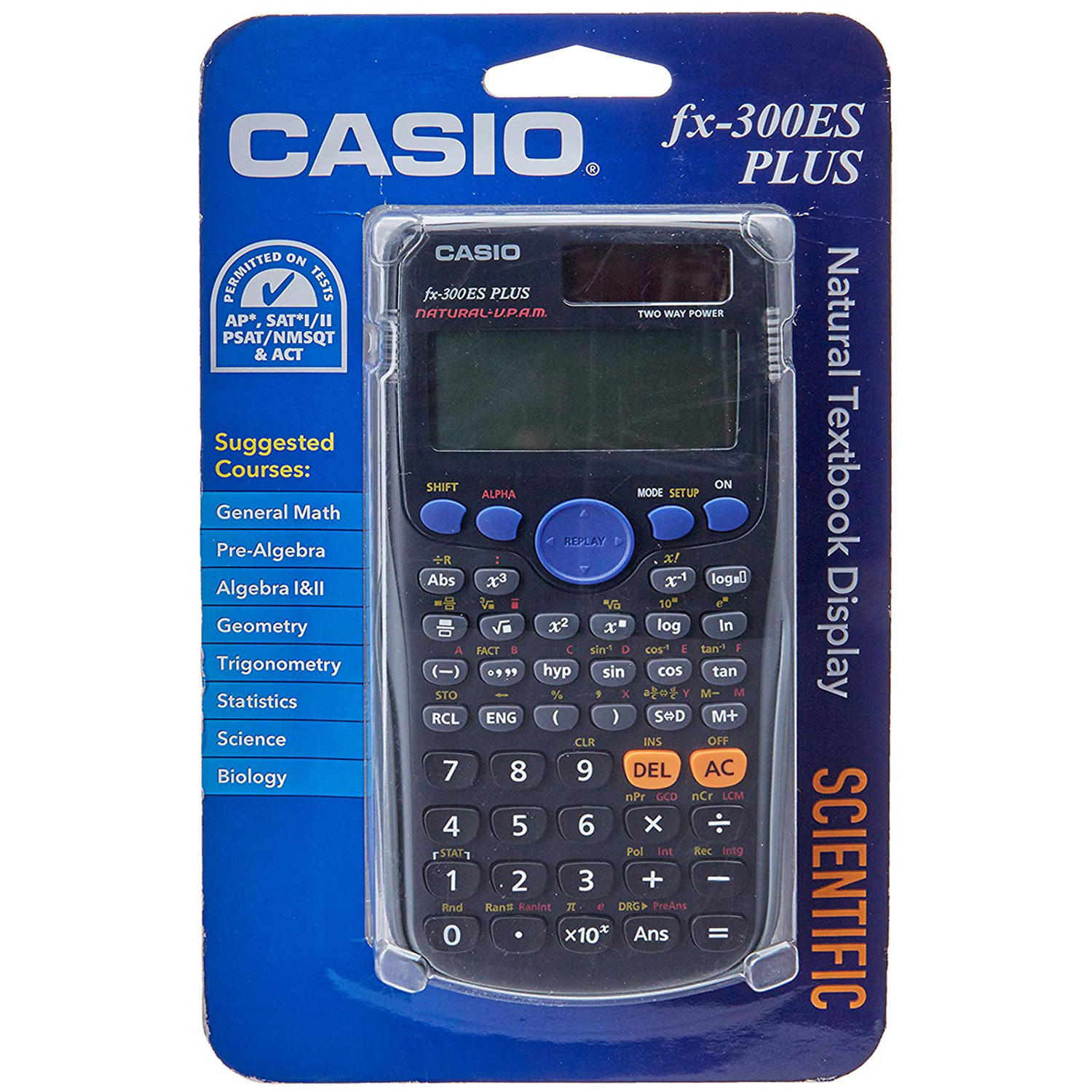 Casio FX300ES Plus Scientific Calculator (Black) 79767900779 eBay