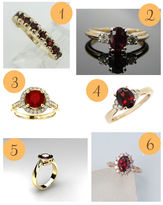 Etsy Red Engagement Rings Polka Dot Bride