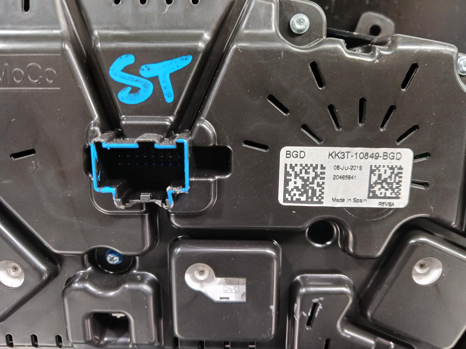 Instrument Cluster Transit Custom Ford 2020