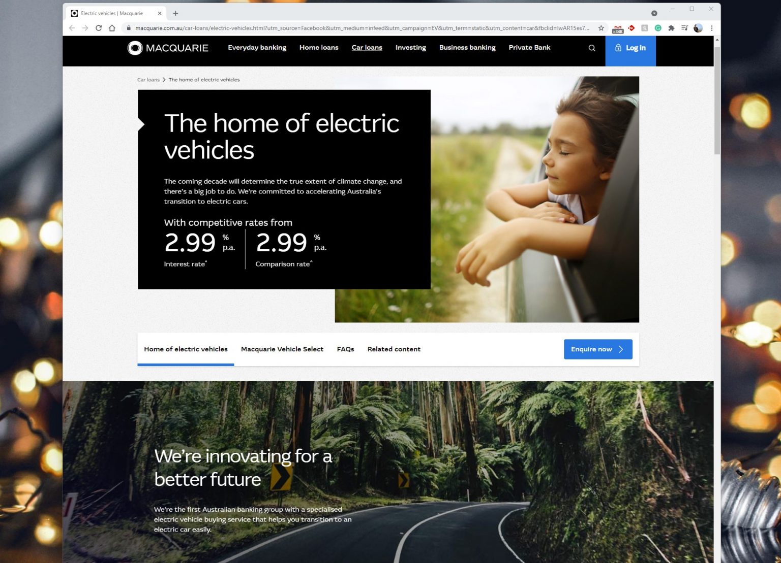 Macquarie Bank offering new Electric Vehicle Car Loans for close to