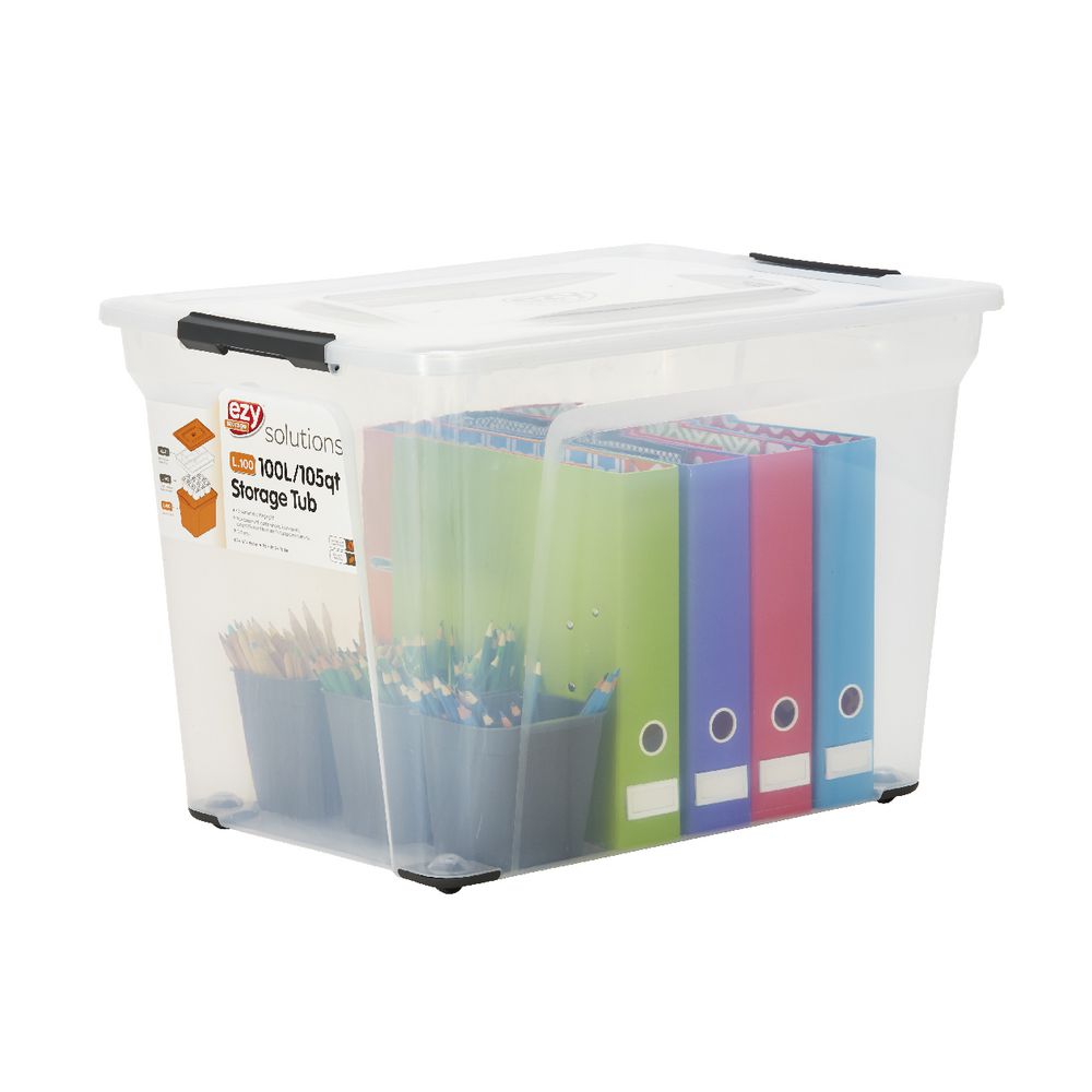 Ezy Storage Solutions 100L Container Officeworks