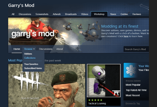 How To Add Workshop Collections To Garry's Mod | Garry's Mod | Knowledgebase Article - Nodecraft