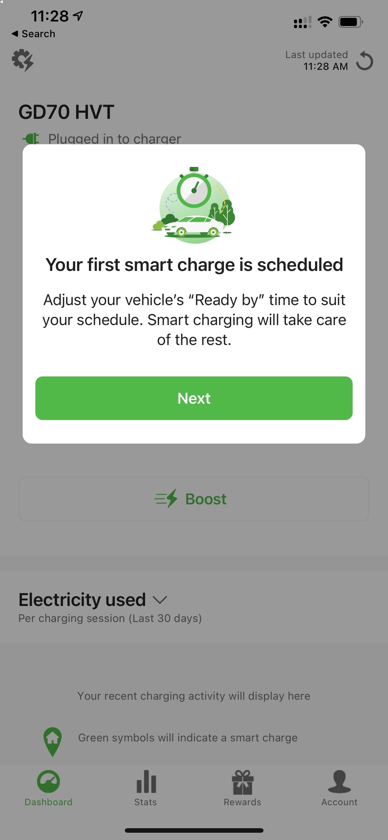 Do I need to manually turn Smart Charging on? : ev.energy