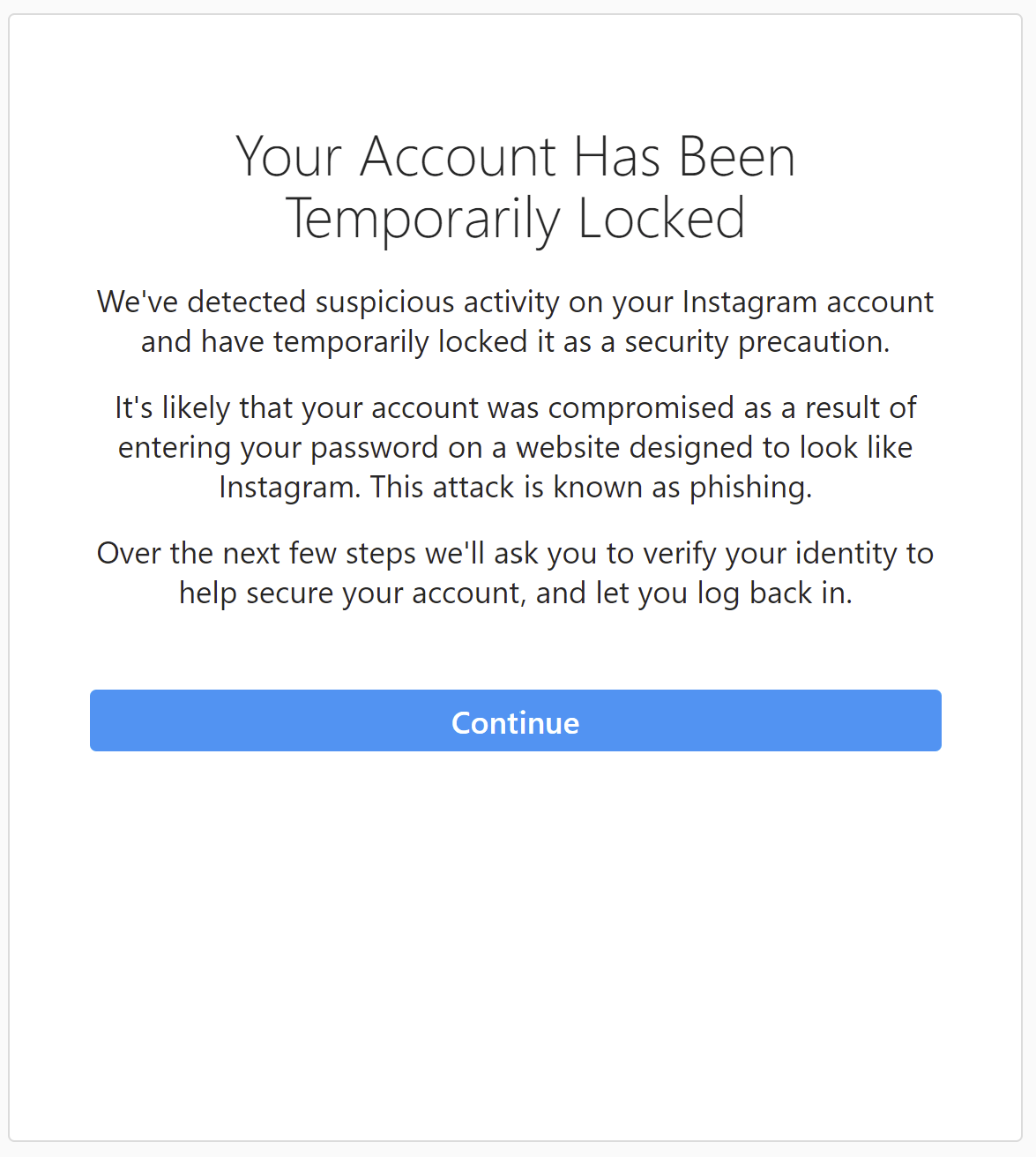 After providing all the documents, representatives of the social network can consider whether to unlock the company's page. How To Unlock The Temporary Locked Instagram Account Helper Tools Help Center