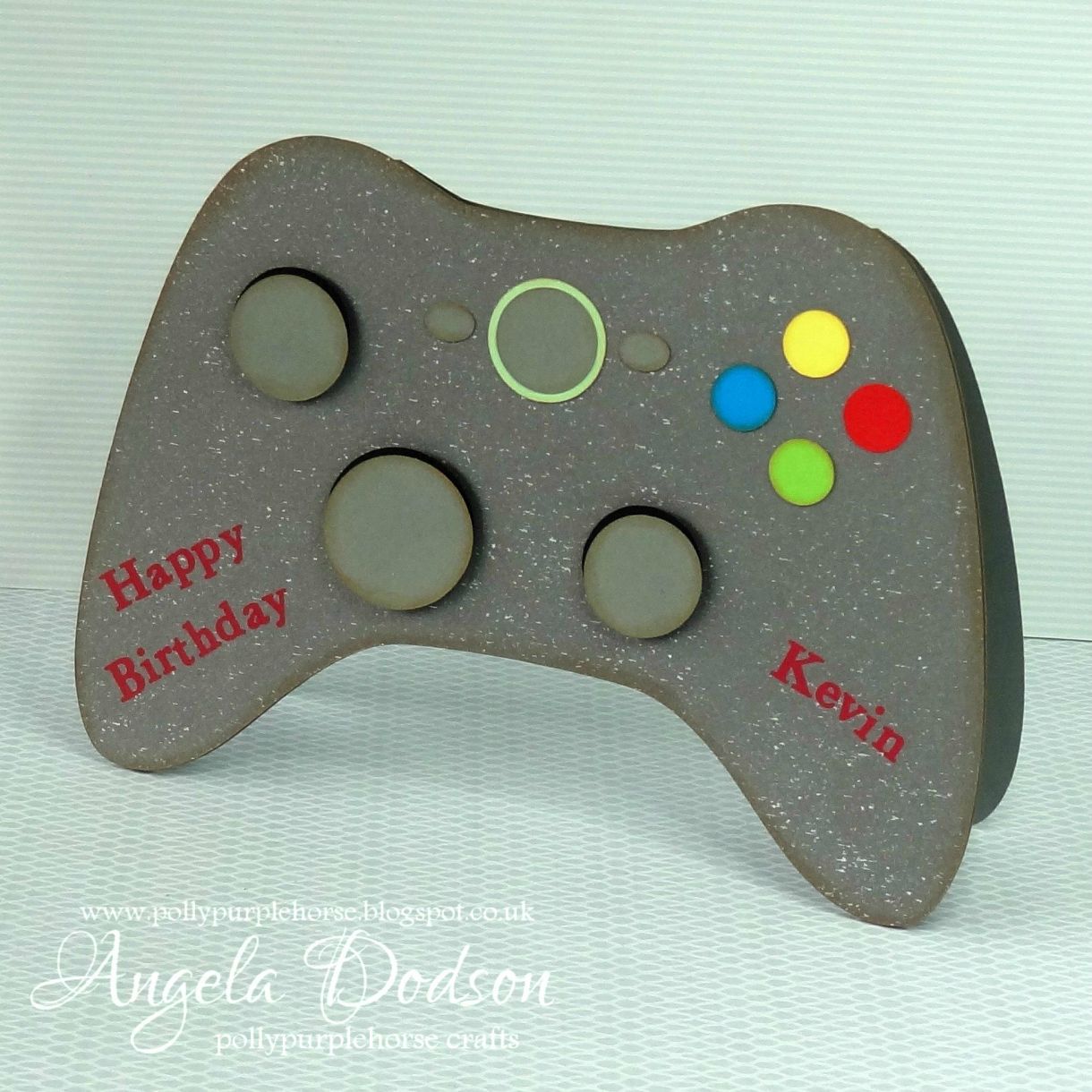 Game Controller Birthday Card