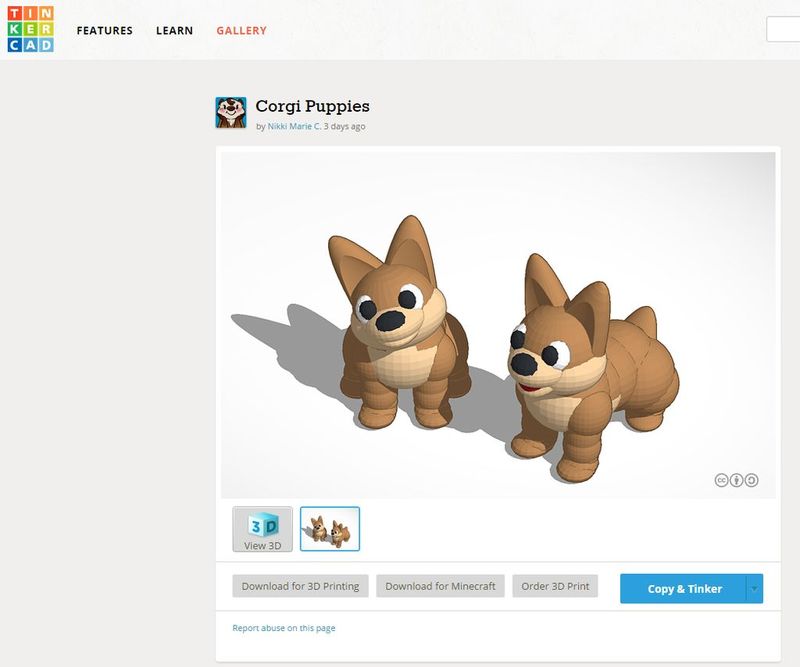 TIL you can import 3D models from Tinkercad to Minecraft. How cool is