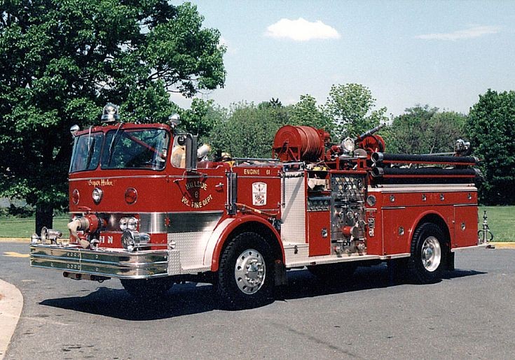 Fire Engines Photos - 1967 Hahn 750/500 , Hillside VFD, MD.