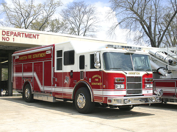 Fire Engines Photos Anniston, AL FD Squad 1