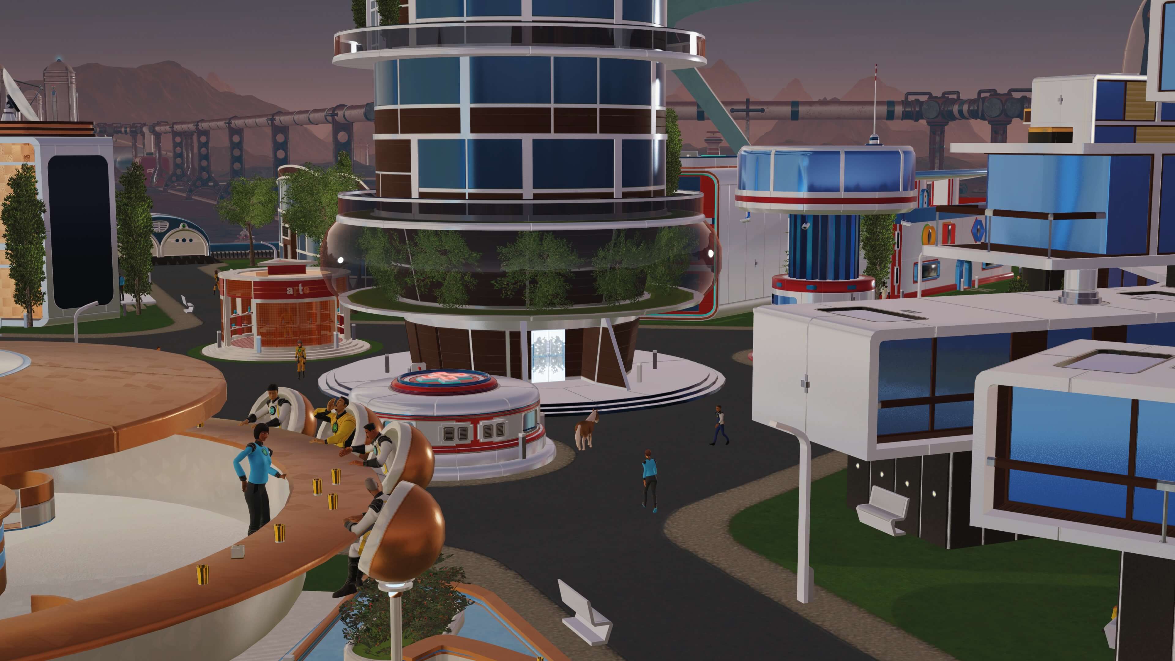 Surviving Mars InDome Buildings Pack