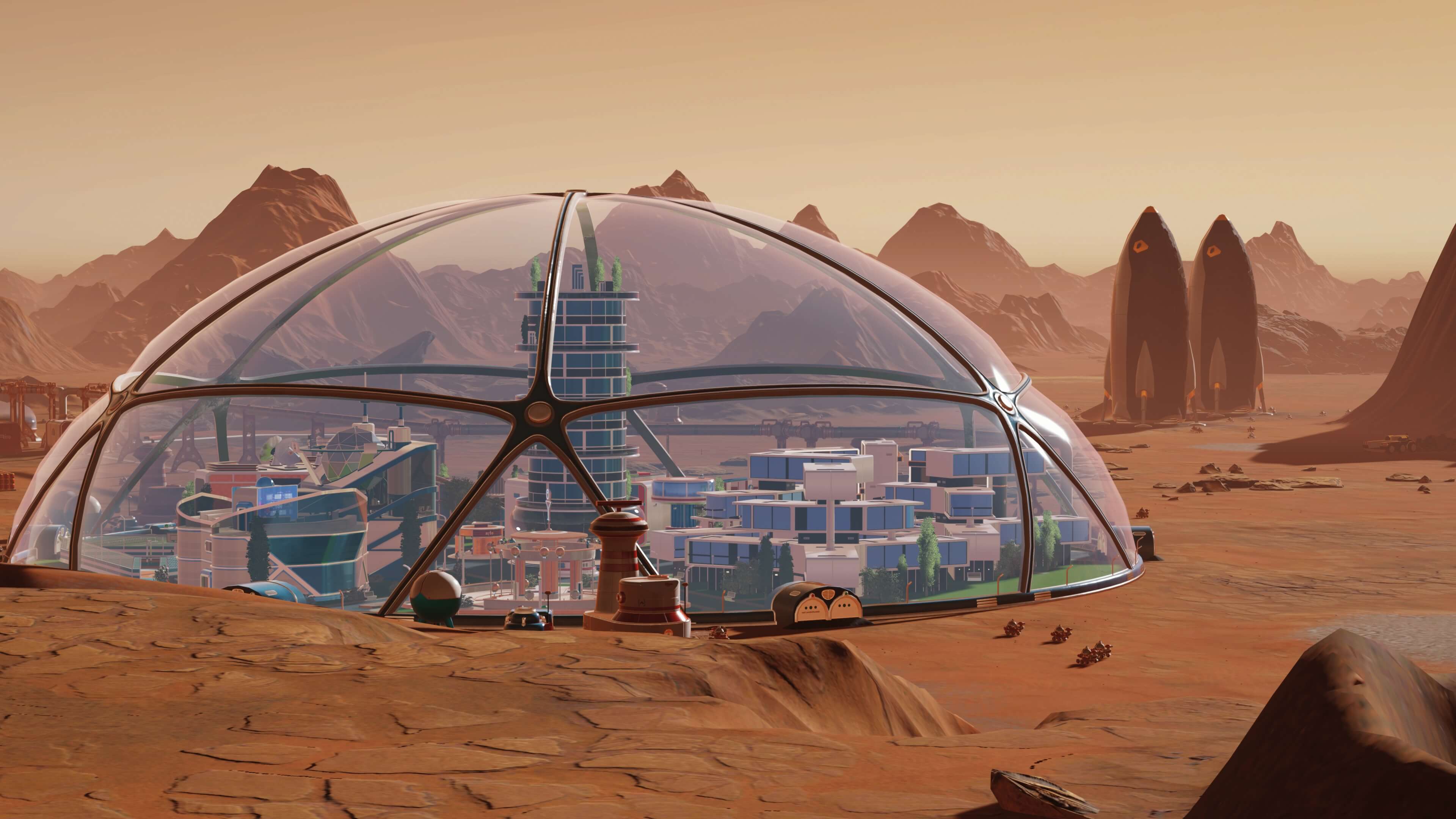 Surviving Mars InDome Buildings Pack