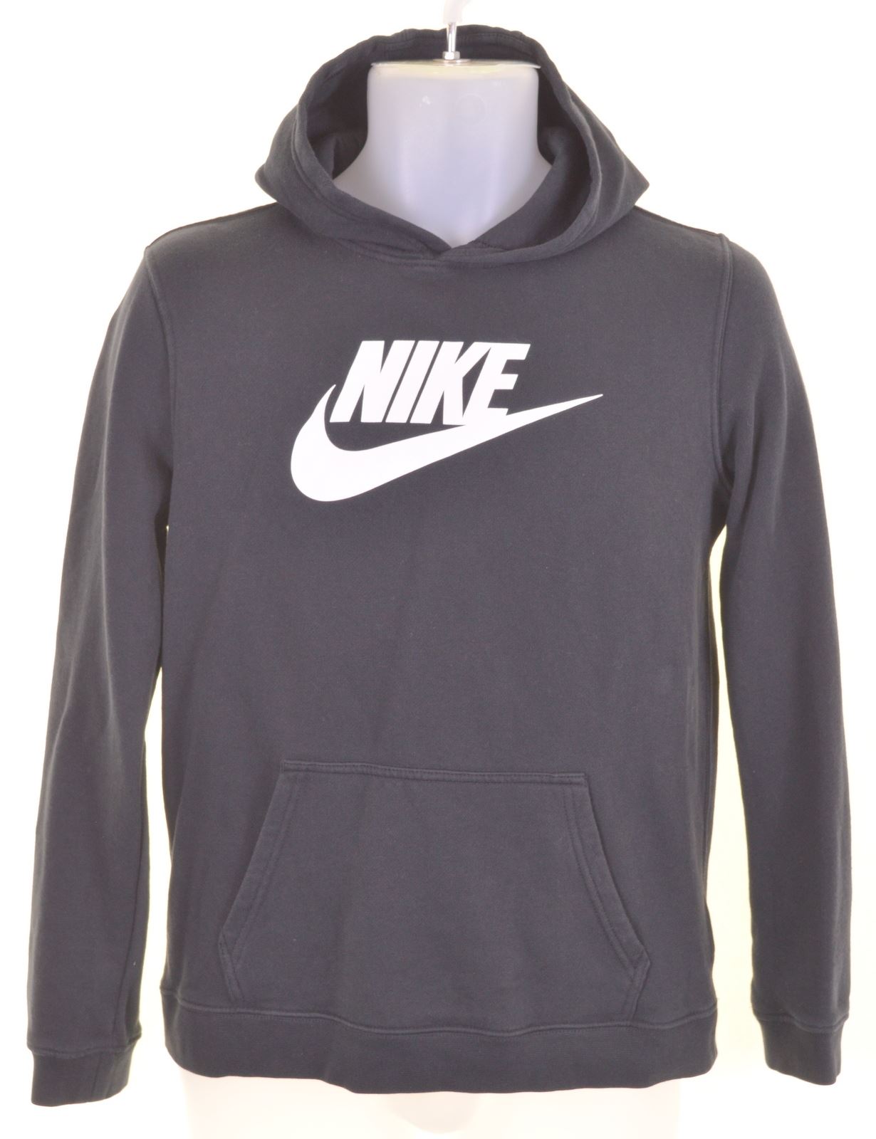 NIKE Boys Hoodie Jumper 1314 Years XL Black Cotton LA10 eBay