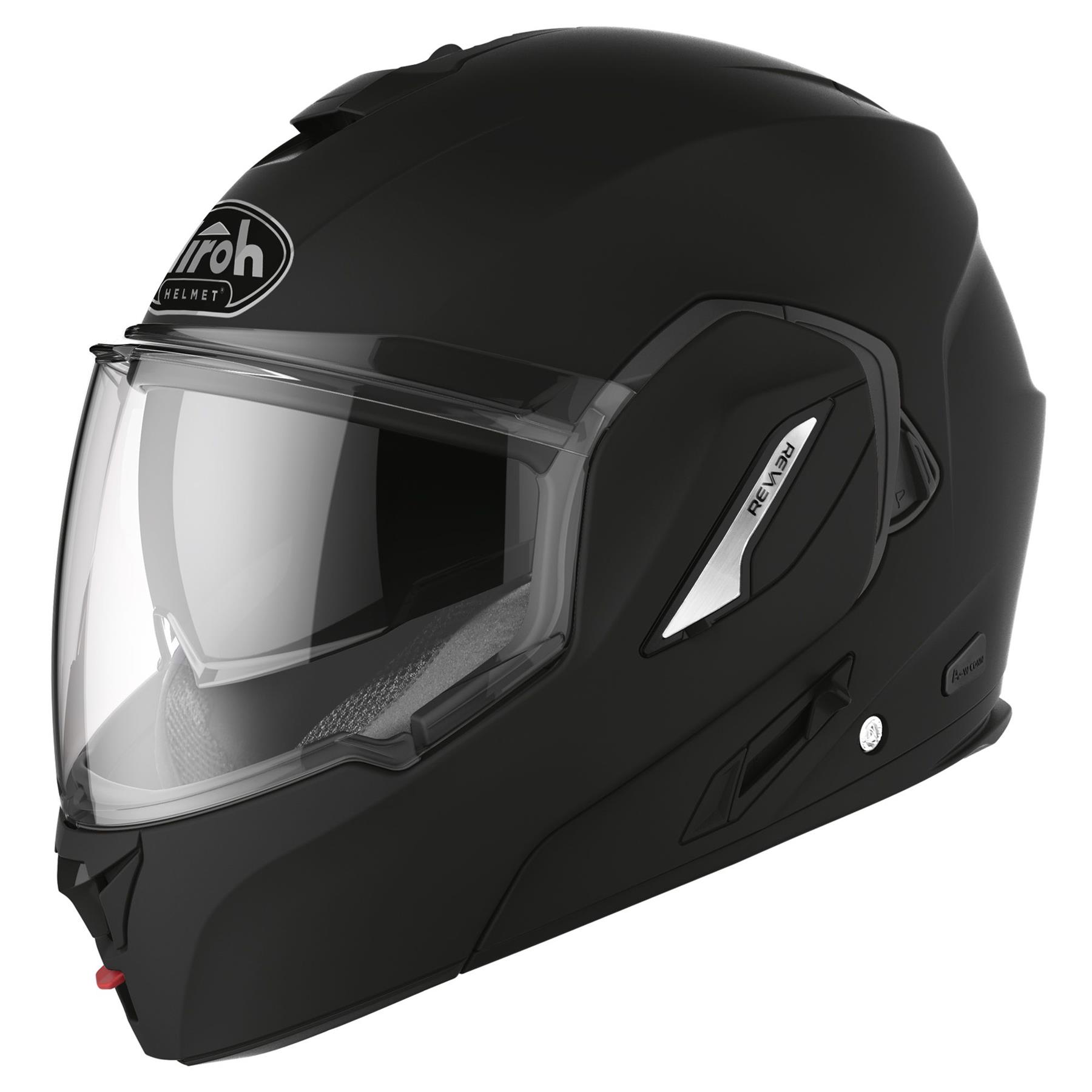 Airoh Rev19 Flip Up Motorcycle Motorbike Modular Helmet Color Black