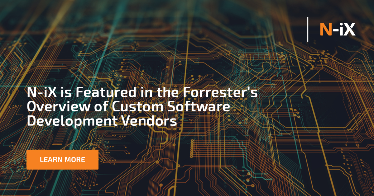 NiX is Featured in the Forrester’s Overview of Custom SW Vendors