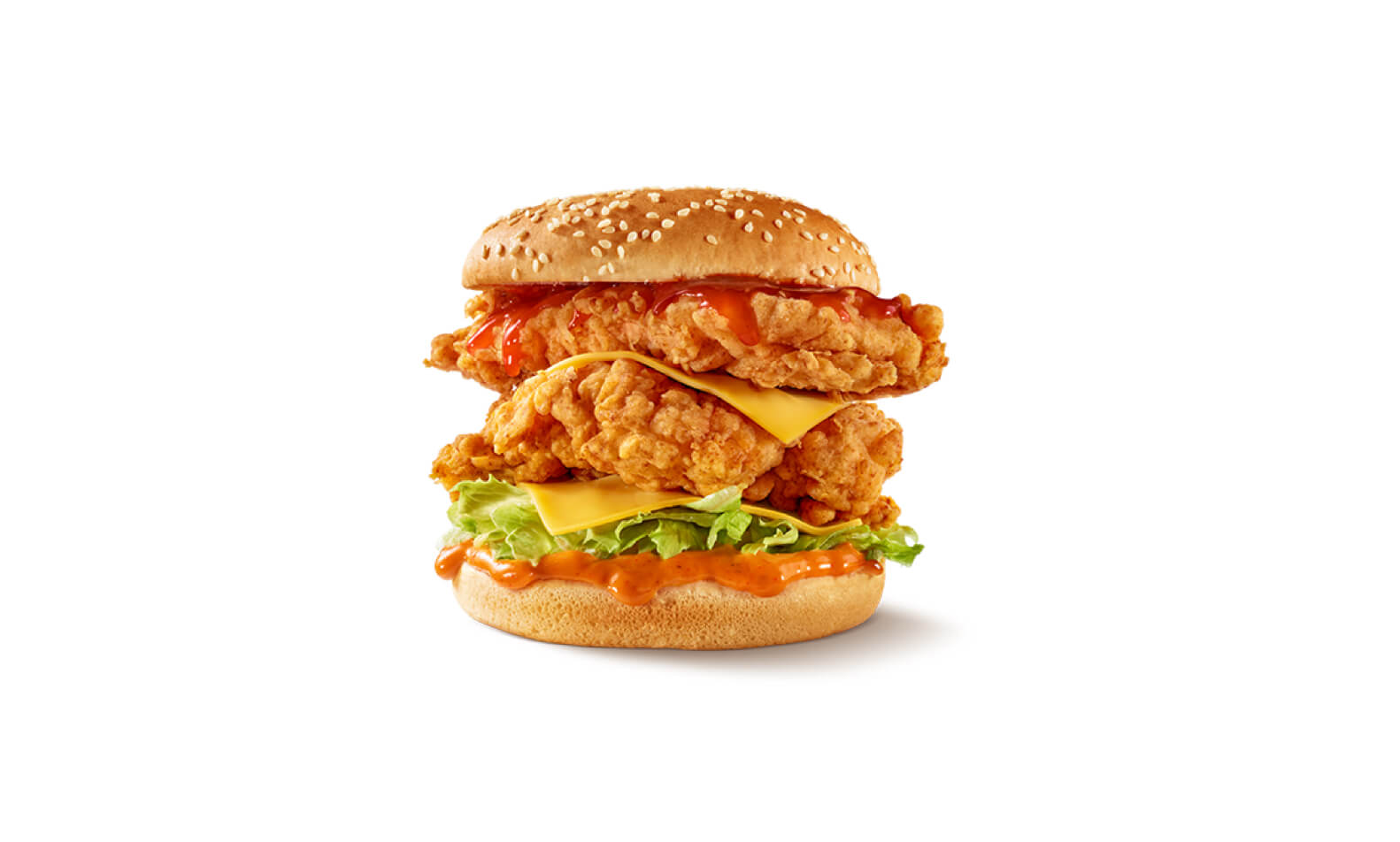 Zinger Stacker Burgers KFC