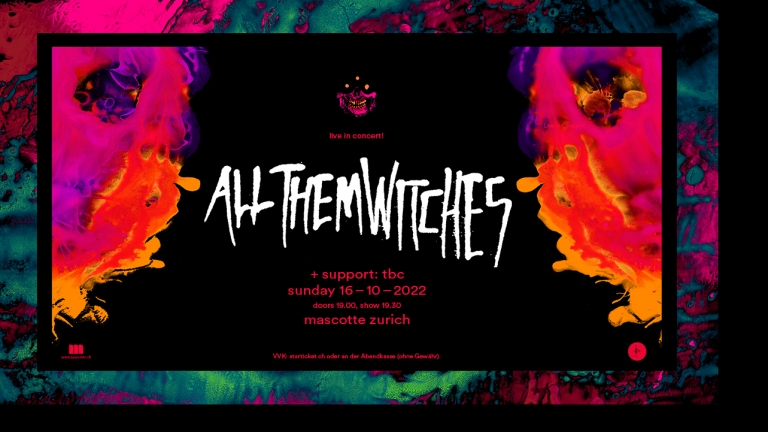 All them Witches (USA) So. 16.10.2022 Zürich Tickets starticket.ch