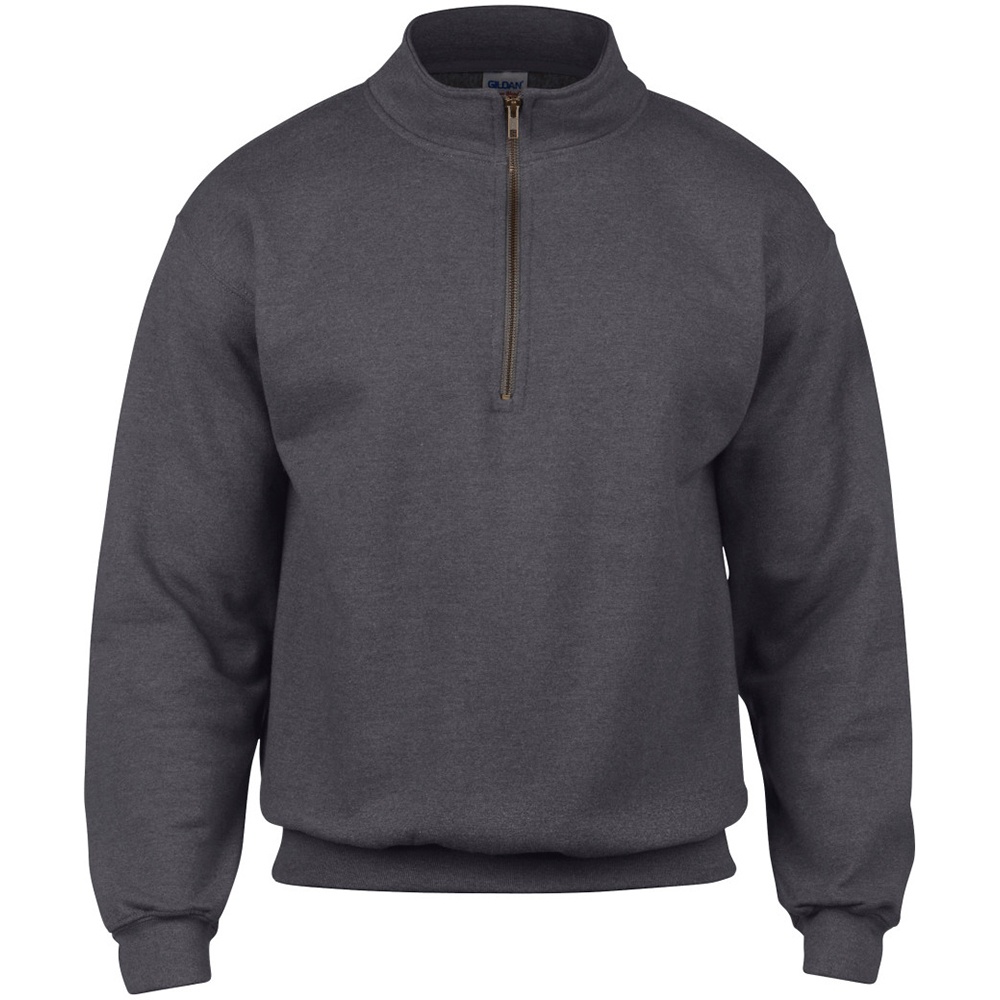 Gildan Adult Vintage 1/4 Zip Sweatshirt Top eBay