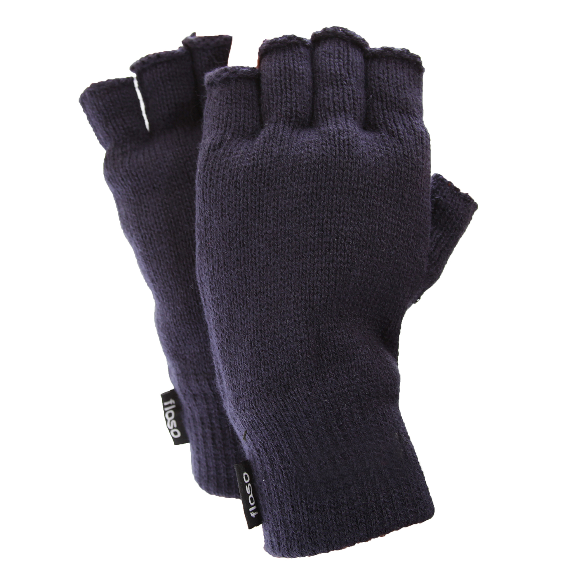 FLOSO Mens Thinsulate Thermal Fingerless Gloves (3M 40g) eBay