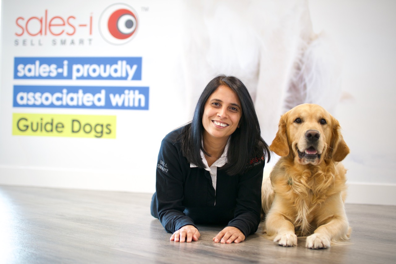 salesi UK are going for gold for Guide Dogs salesi