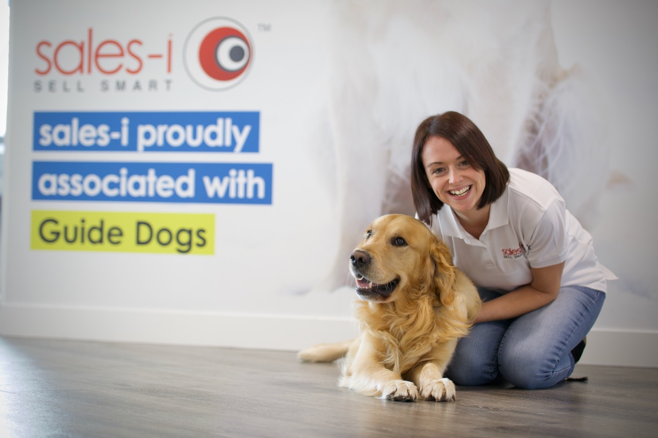salesi UK are going for gold for Guide Dogs salesi