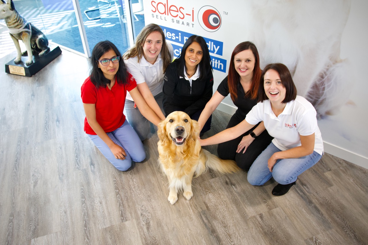 salesi UK are going for gold for Guide Dogs salesi