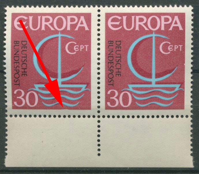 Briefmarken Deutsche Bundespost Europa