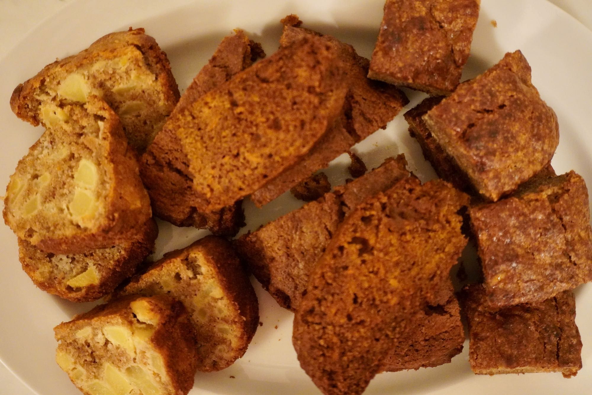 Healthy Buckwheat Cake 3 ways Banana, carrot and apple