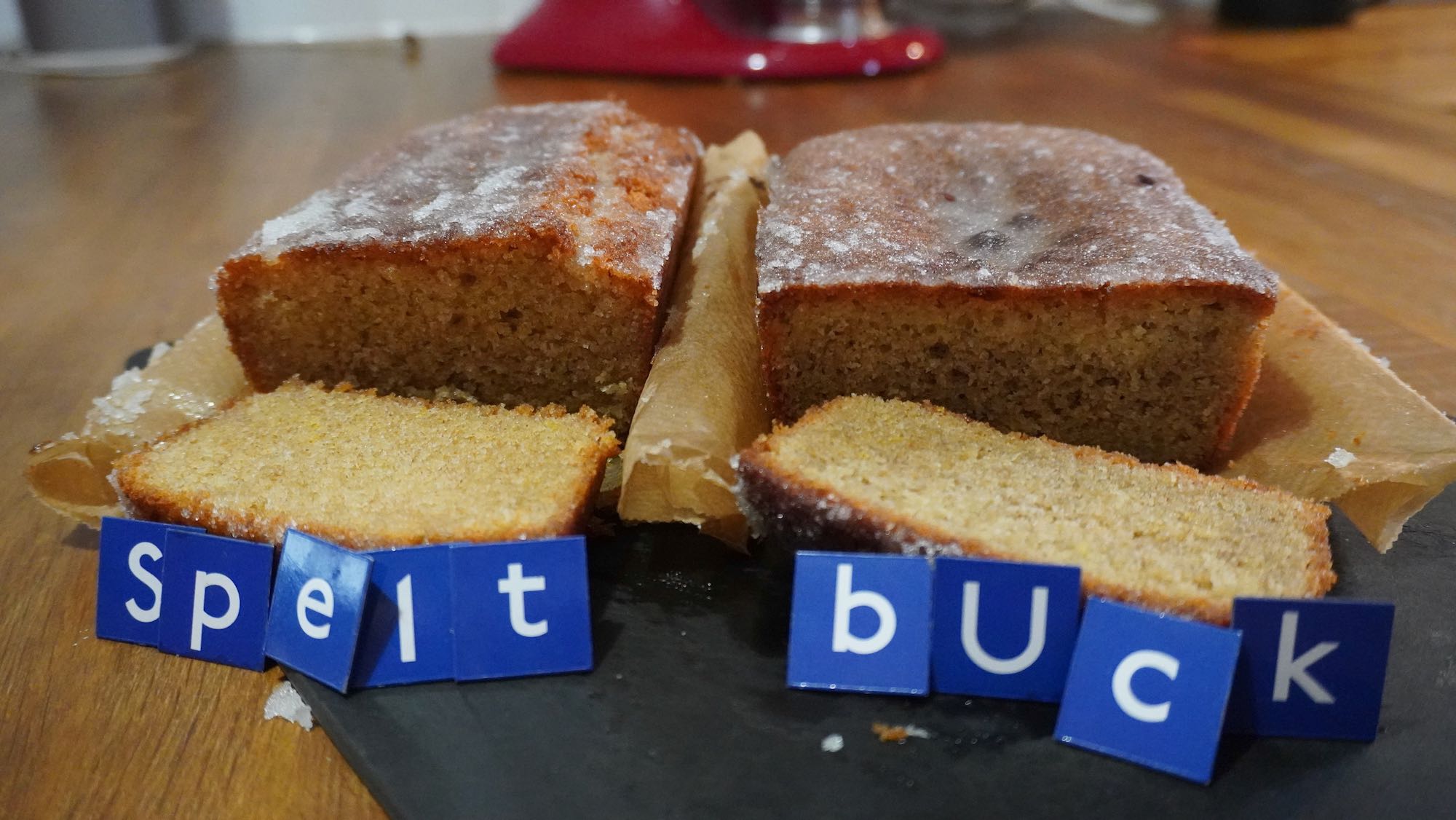 Lemon Drizzle Cake 2 ways Spelt + Buckwheat Flour Recipes