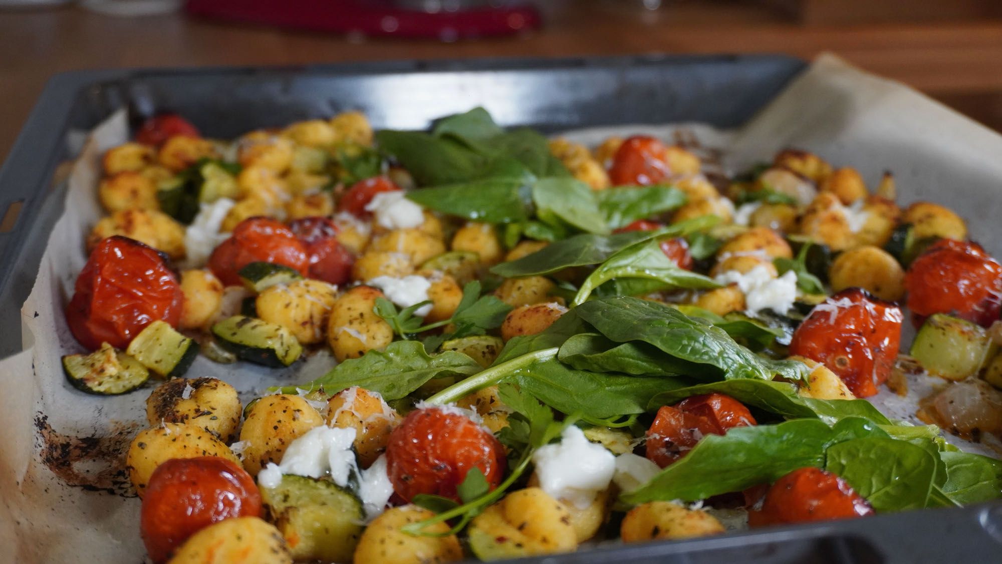 What's for Dinner? Roasted Gnocchi sheet pan