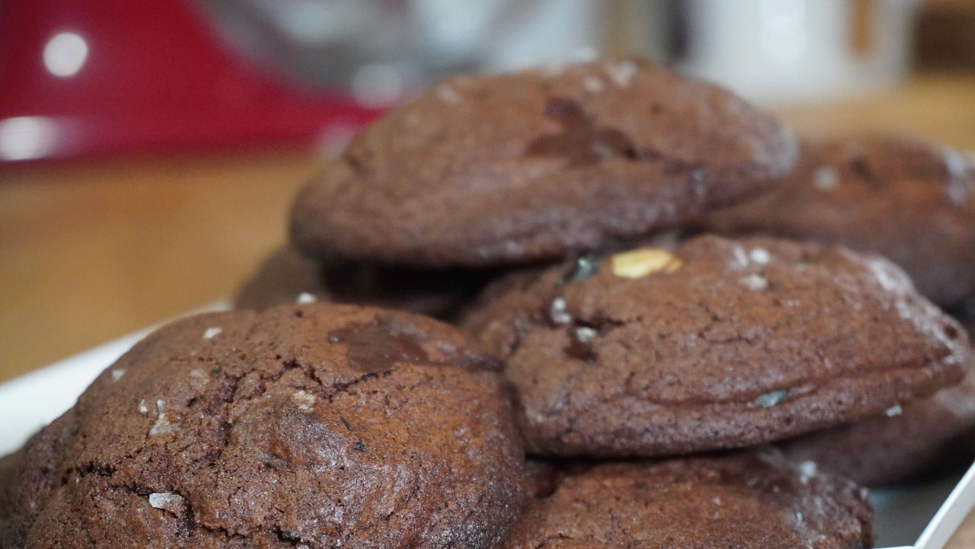 Buckwheat Chocolate Pumpkin Seed Cookies Bon Appétit inspired