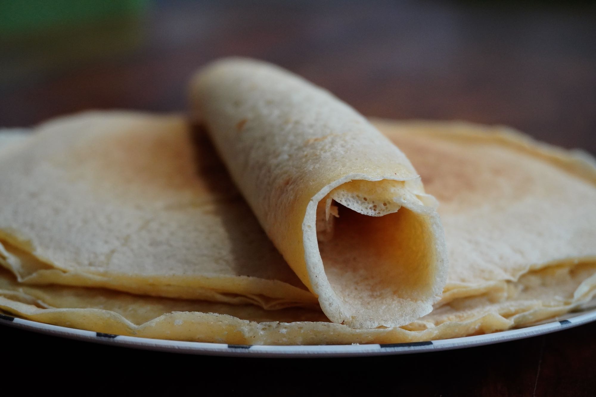 How to Make Crepes 2 Ingredient no eggs