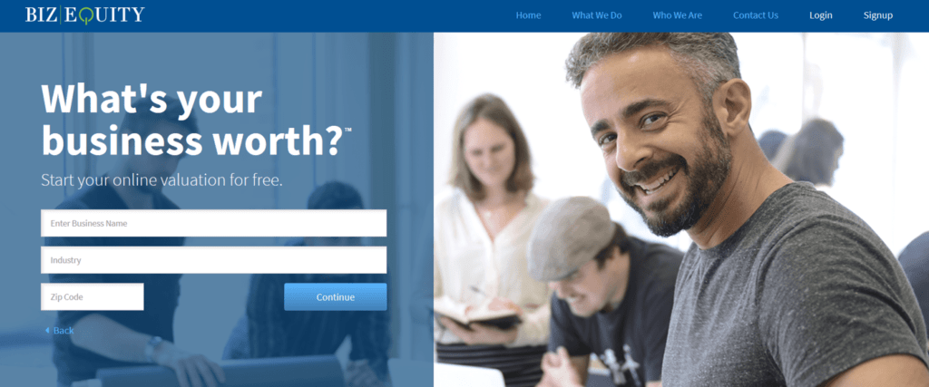 BizEquity Business Valuation Calculator Review by Valuation.fi