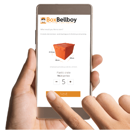 BoxBellboy Valet storage