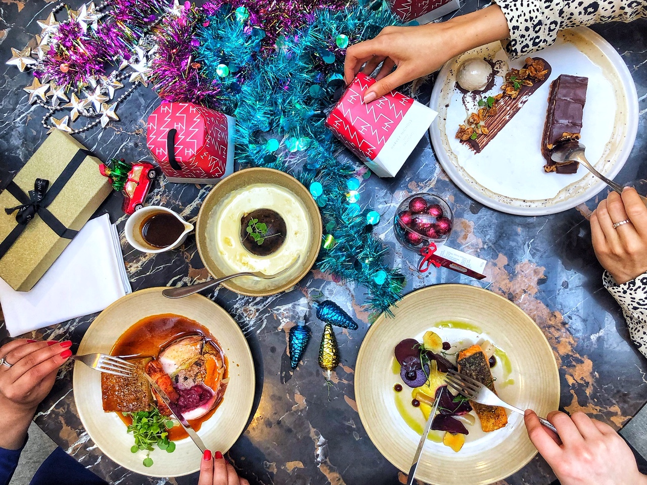 Christmas Dinner Birmingham 2024 WIN a Christmas meal for four people at Harvey Nichols Brasserie