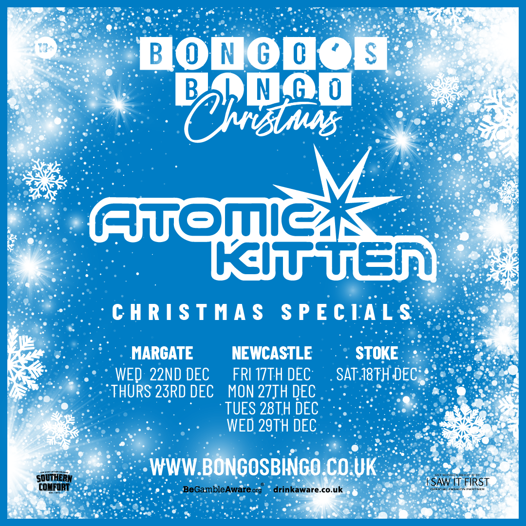 Bongo's Bingo Newcastle Christmas Special with Atomic Kitten 30/12/21