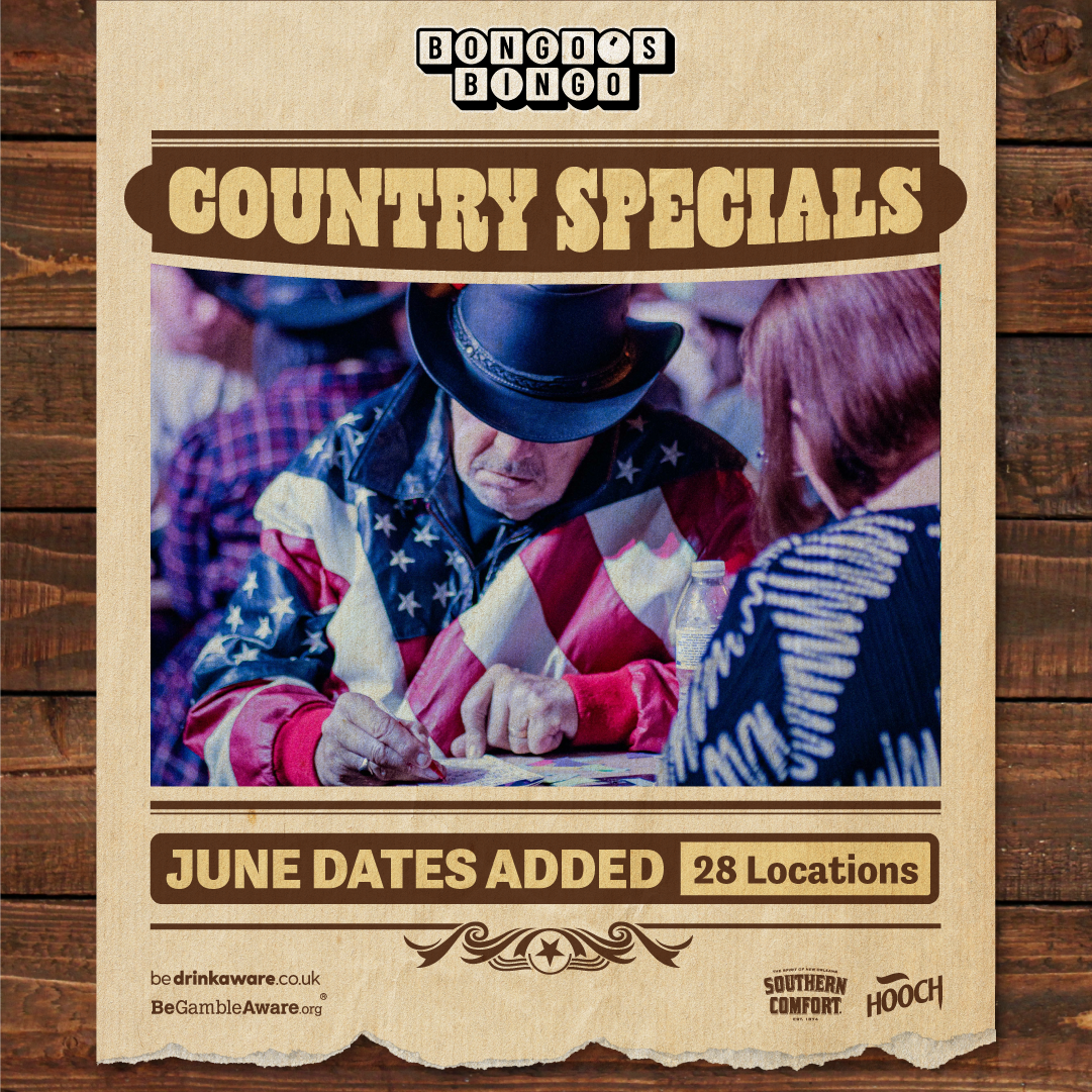 Bongo's Bingo Leicester Country Special 08/06/24 Bongo's Bingo