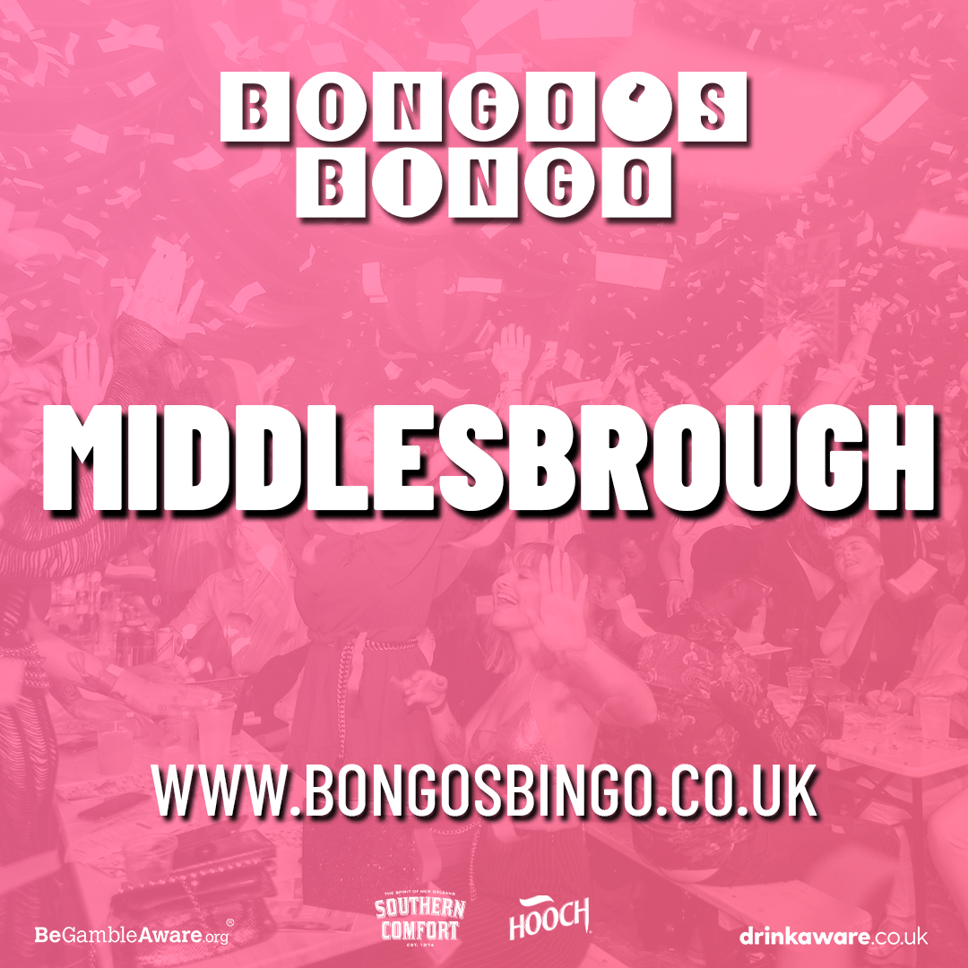 Bongo's Bingo Middlesbrough 07/07/23 Bongo's Bingo