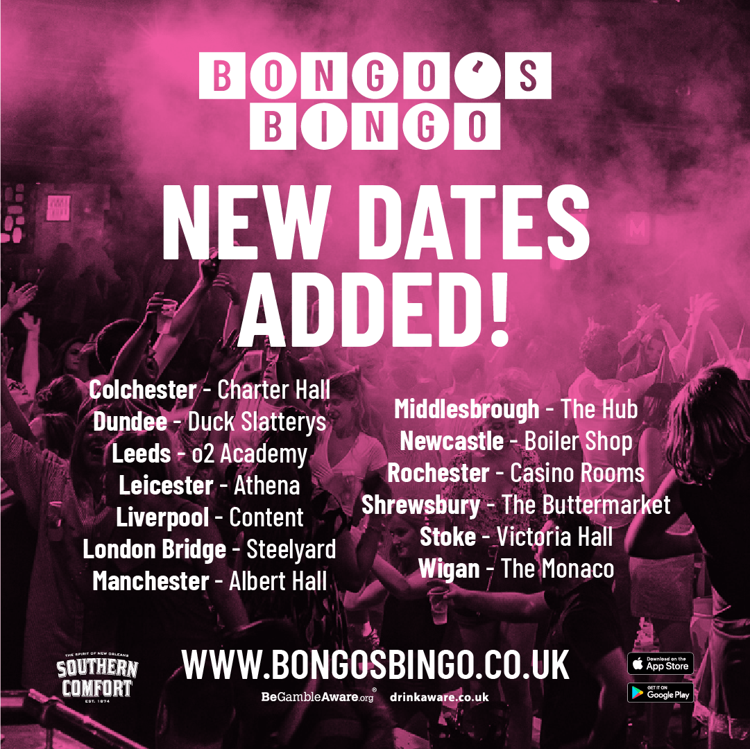 Bongo's Bingo Manchester EVENING SHOW 17/07/21 Bongo's Bingo