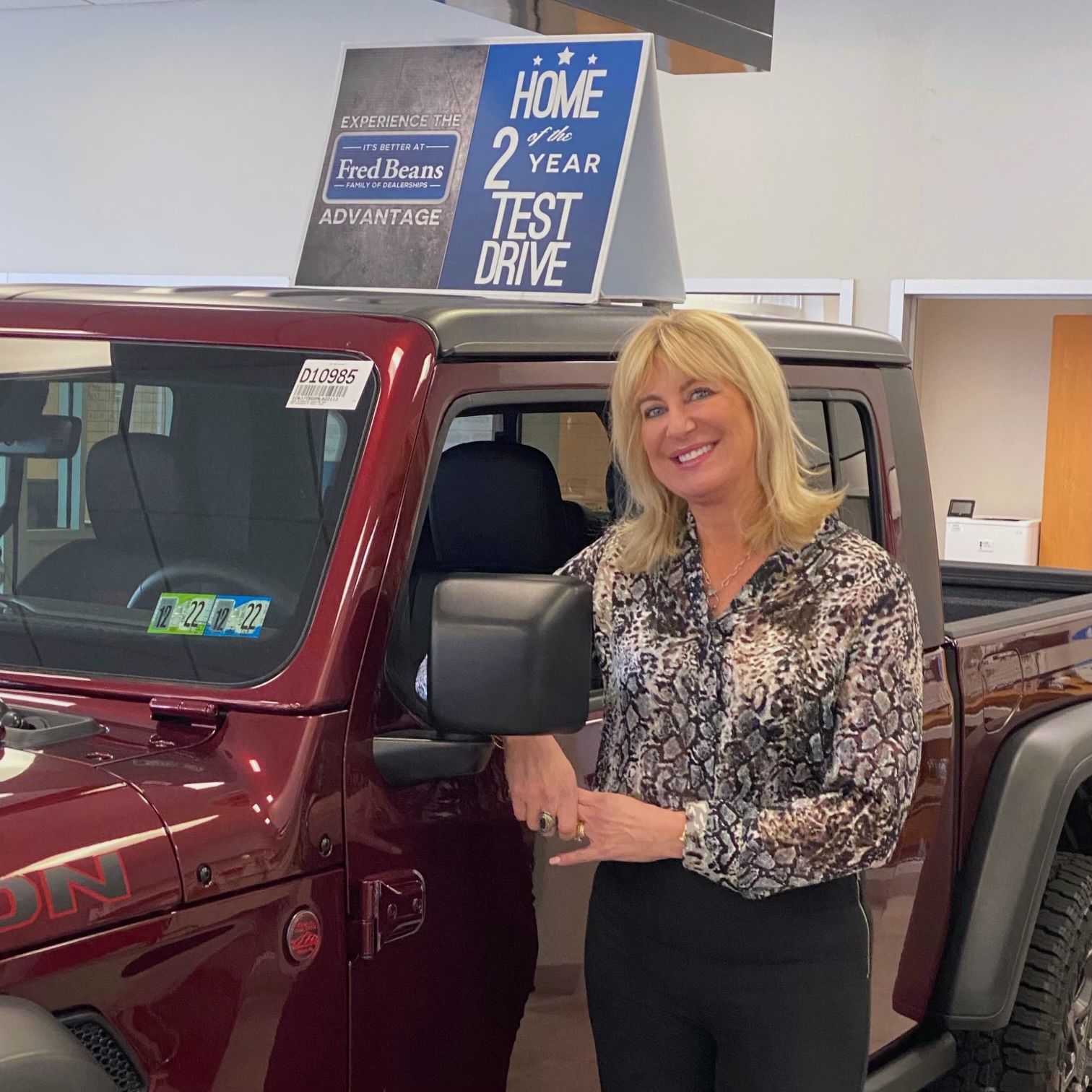 Ford dealer Beth Beans Gilbert on her success as a female in the auto