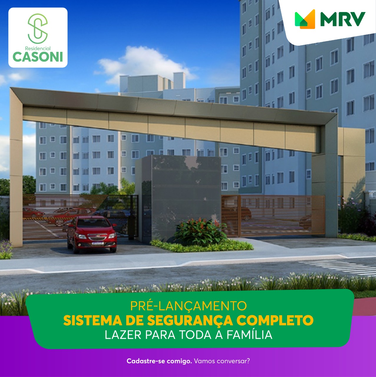 Empreendimento à venda, Construtora MRV, 1 e 2 quartos Uberaba