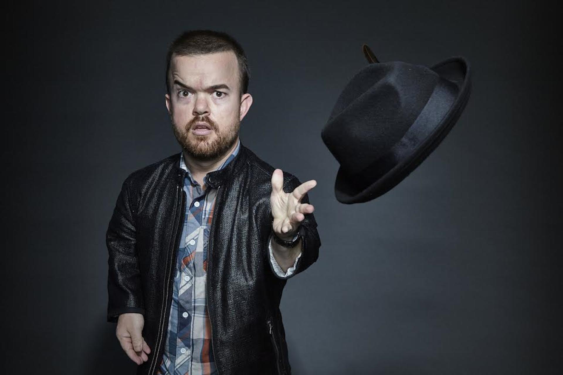 Brad Williams is going straight for the jugular of society