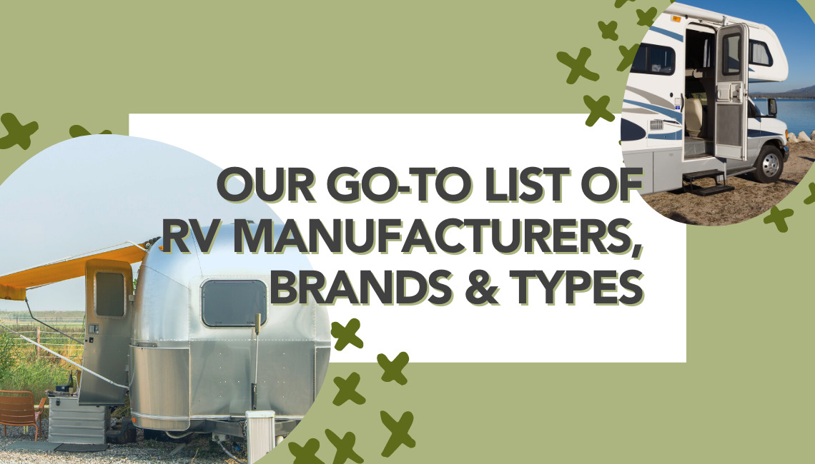 RV Manufacturers The Giant List of RV Manufacturers, Brands & Types