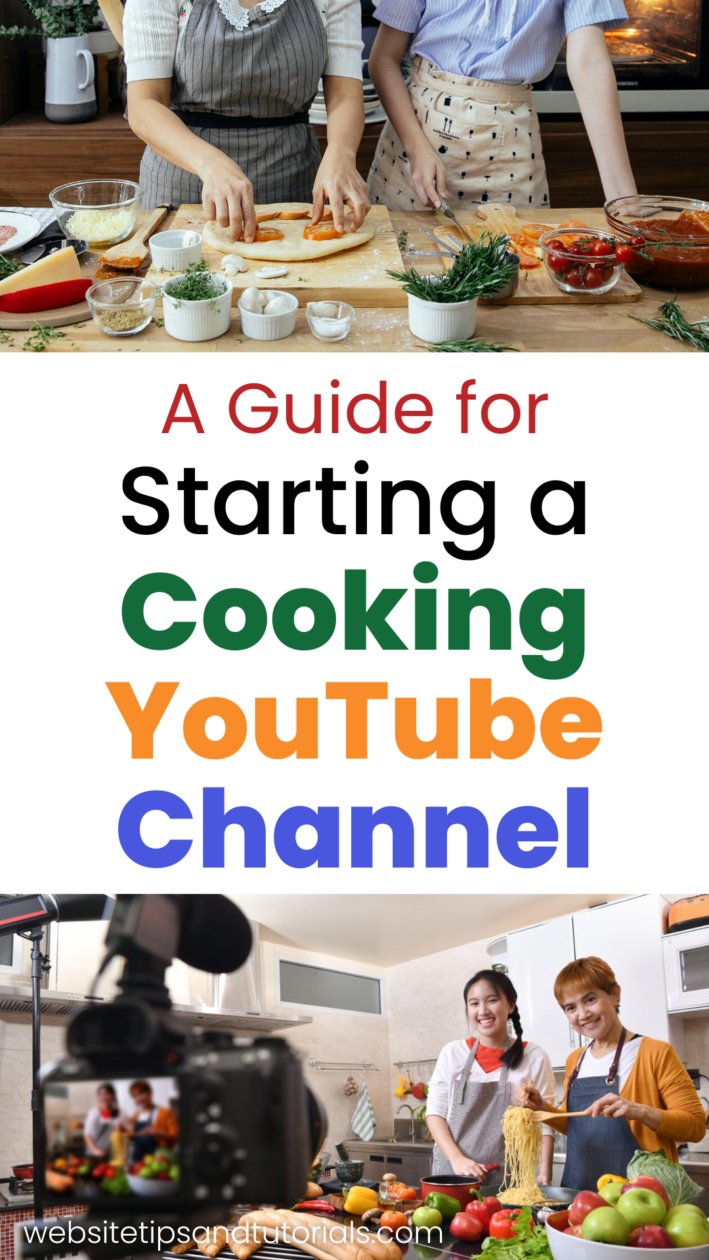 Starting Cooking YouTube Channel Guide site Tips and Tutorials