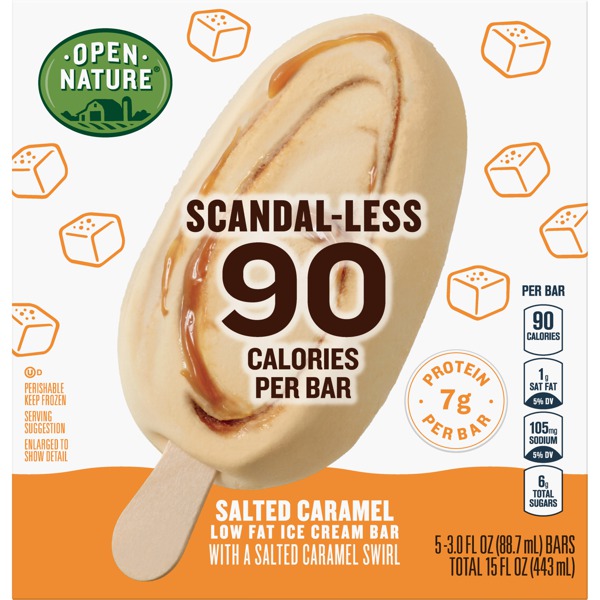 Salted Caramel Low Fat Ice Cream Bar 1Source