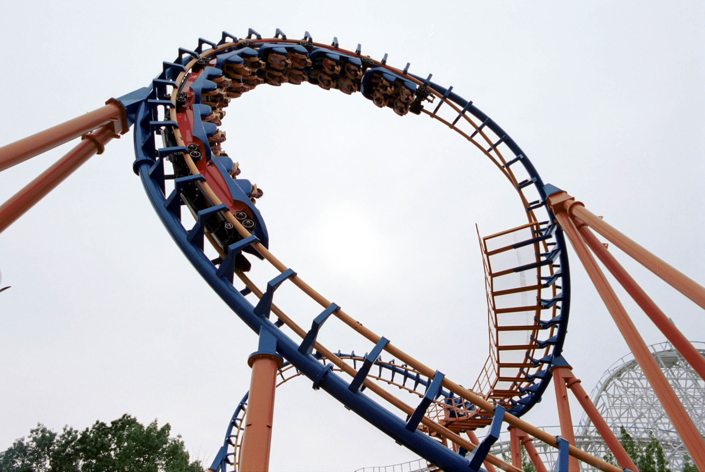Six Flags Theme Park Background Information