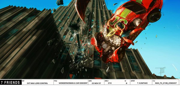 Wonder Woman concept art