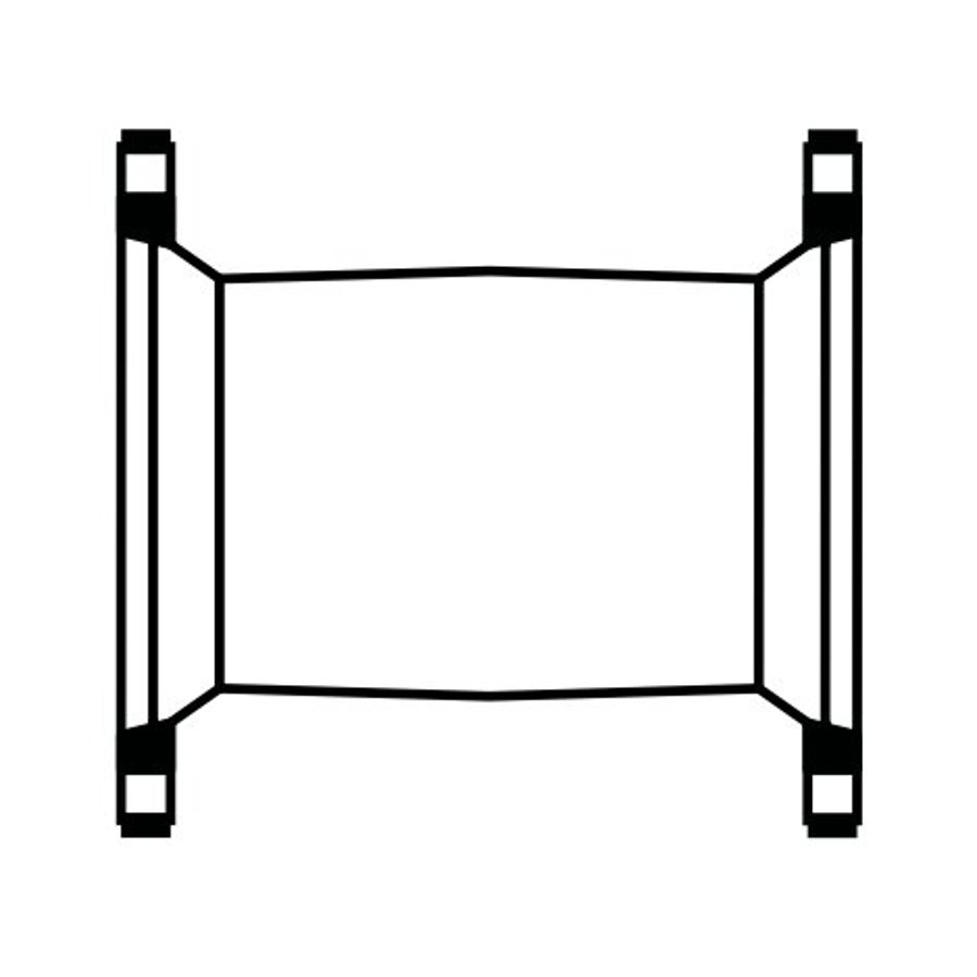 Pace Supply Long Sleeve, 10 in, Mechanical Joint, Cement Lined, Zinc