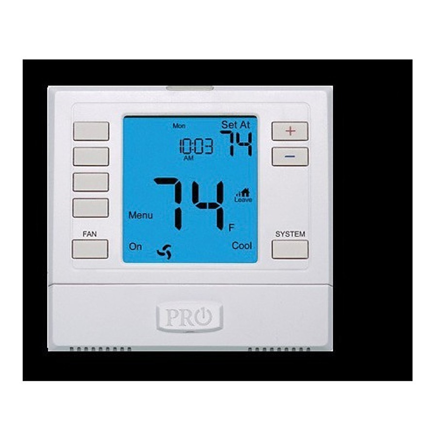 Pace Supply Universal Thermostat, Programmable Thermostat, 41 to 95