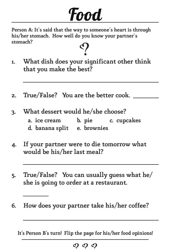 5 Fun Activity Books for Couples My Hotel Wedding
