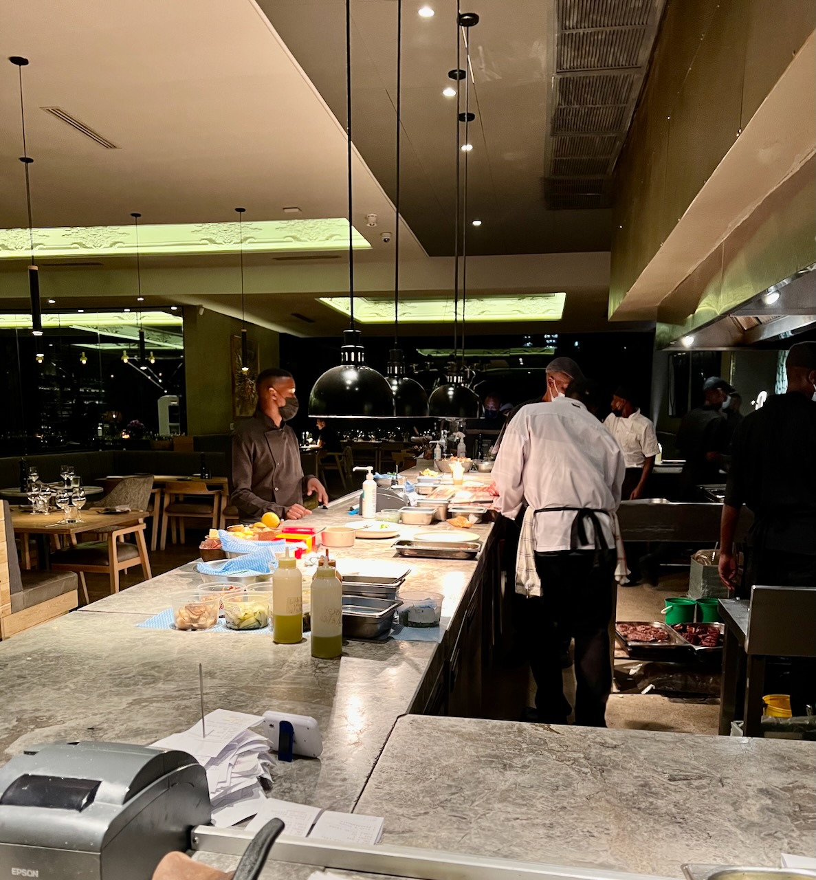 Amazing Dinner at Marble Restaurant SFO777